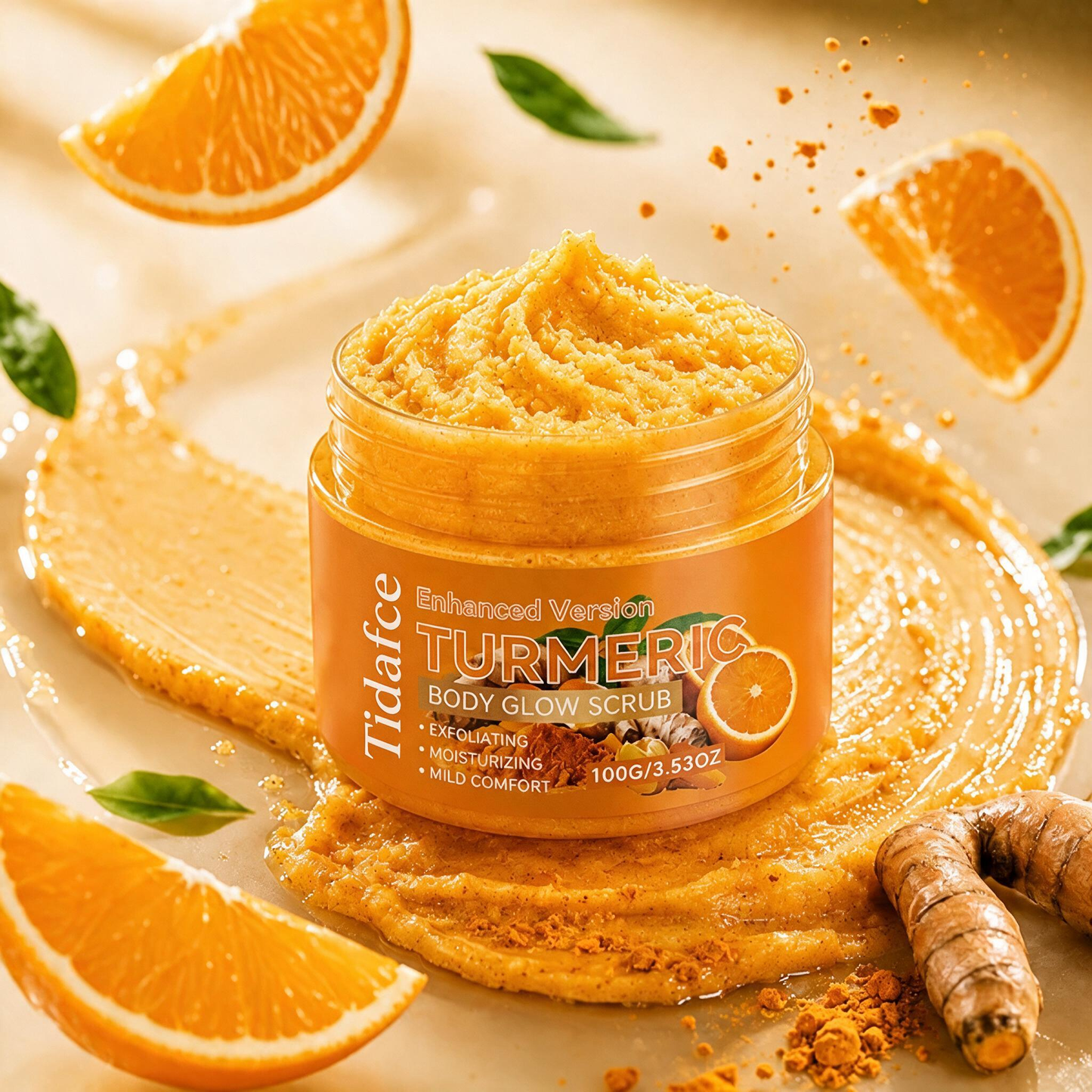 Turmeric Glow Scrub — Buff Away Dull, Rough Skin for a Softer, Smoother-Looking Glow