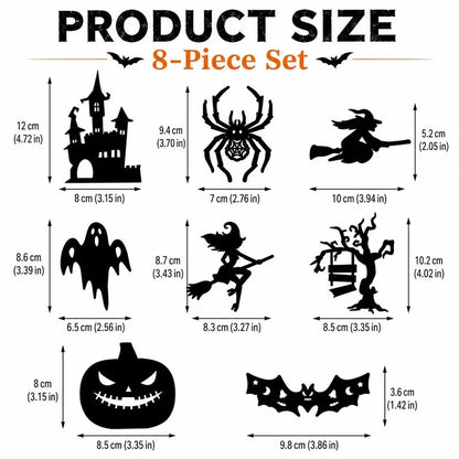 🔥Last Day Promotion 60% OFF|🎃 Halloween LED Silhouette Wall Light Stickers
