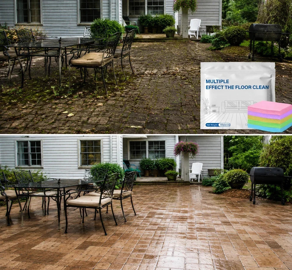 Powerful Floor Cleaning Without The Heavy Bottles♻️60-Pieces