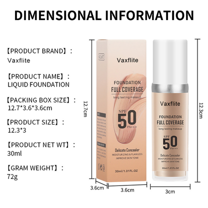 🔥 Best-Selling Adaptive Liquid Foundation – Hydration + Buildable Coverage + All-Day Wear