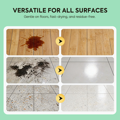 Efficient Floor Cleaning Tablets-Multi-Surface Solution (Lemon Scent)